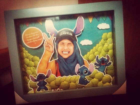 Bday gift from @PrastyaKhar